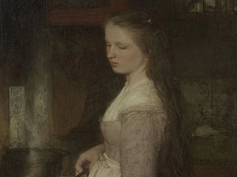 1839-Matthijs Maris - La principessa della cucina - The Mesdag Collection